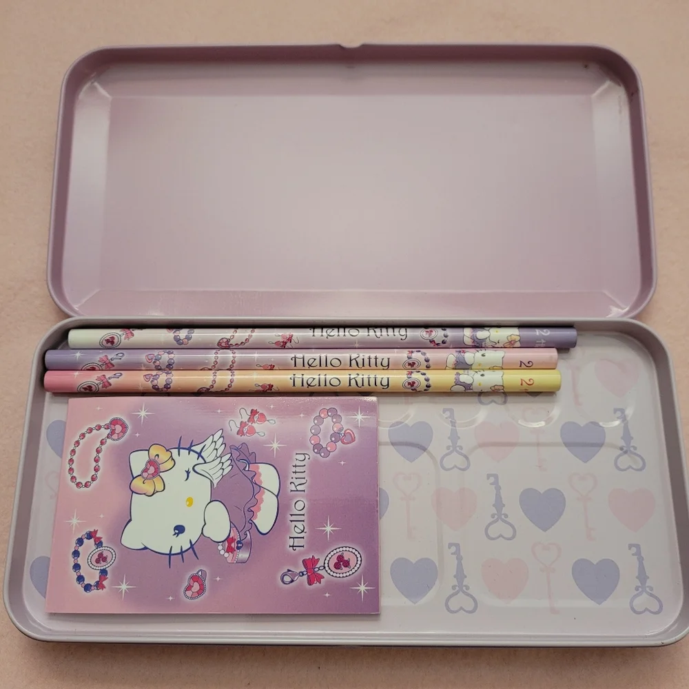 Helly Kitty Metal Pencil Case